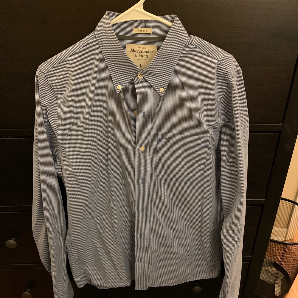 A&F Long sleeve Polo